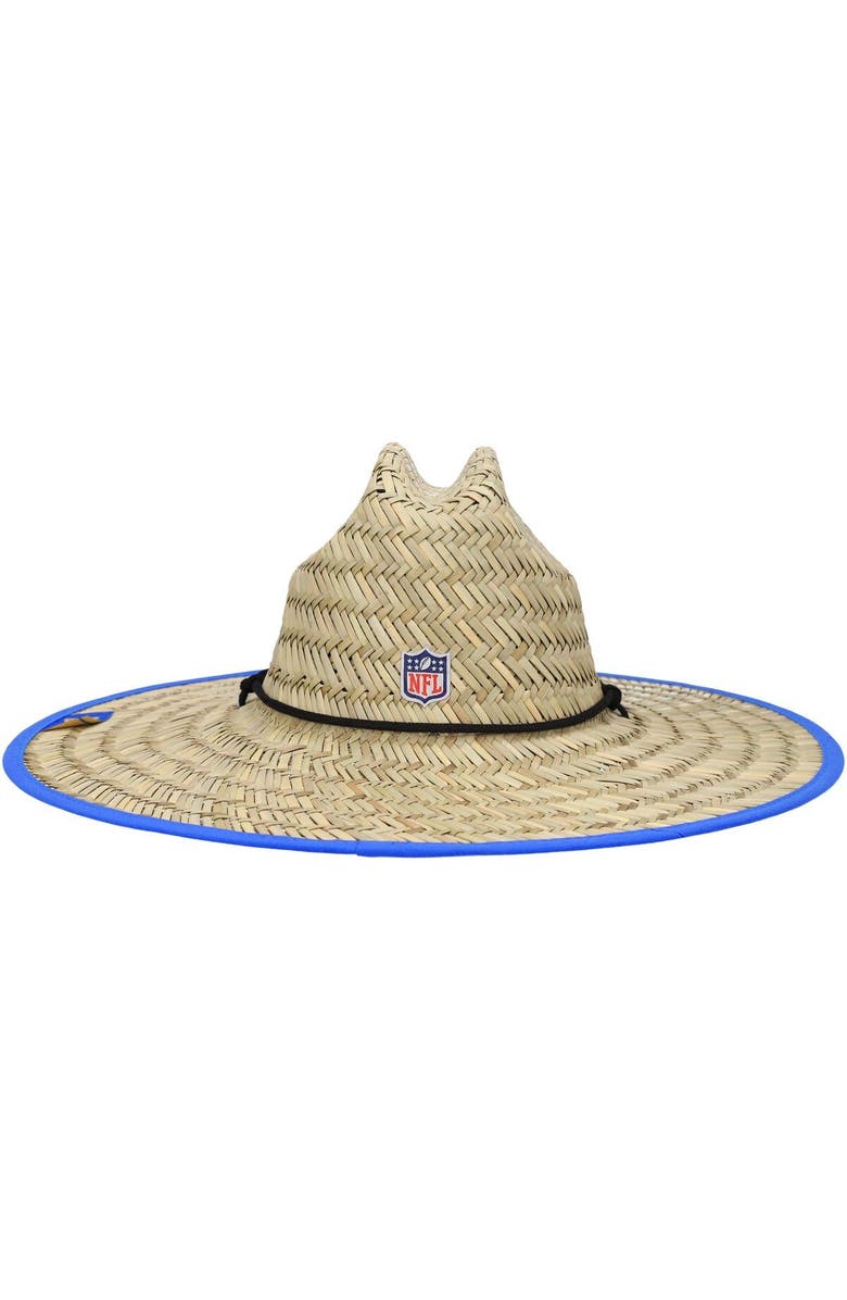 New Era Men's New Era Natural Los Angeles Rams NFL Training Camp Official Straw Lifeguard Hat, Alternate, color, 
