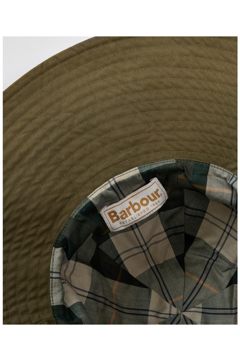 Kershop Water Resistant Waxed Cotton Bucket Hat, Alternate, color, DUSKY GREEN