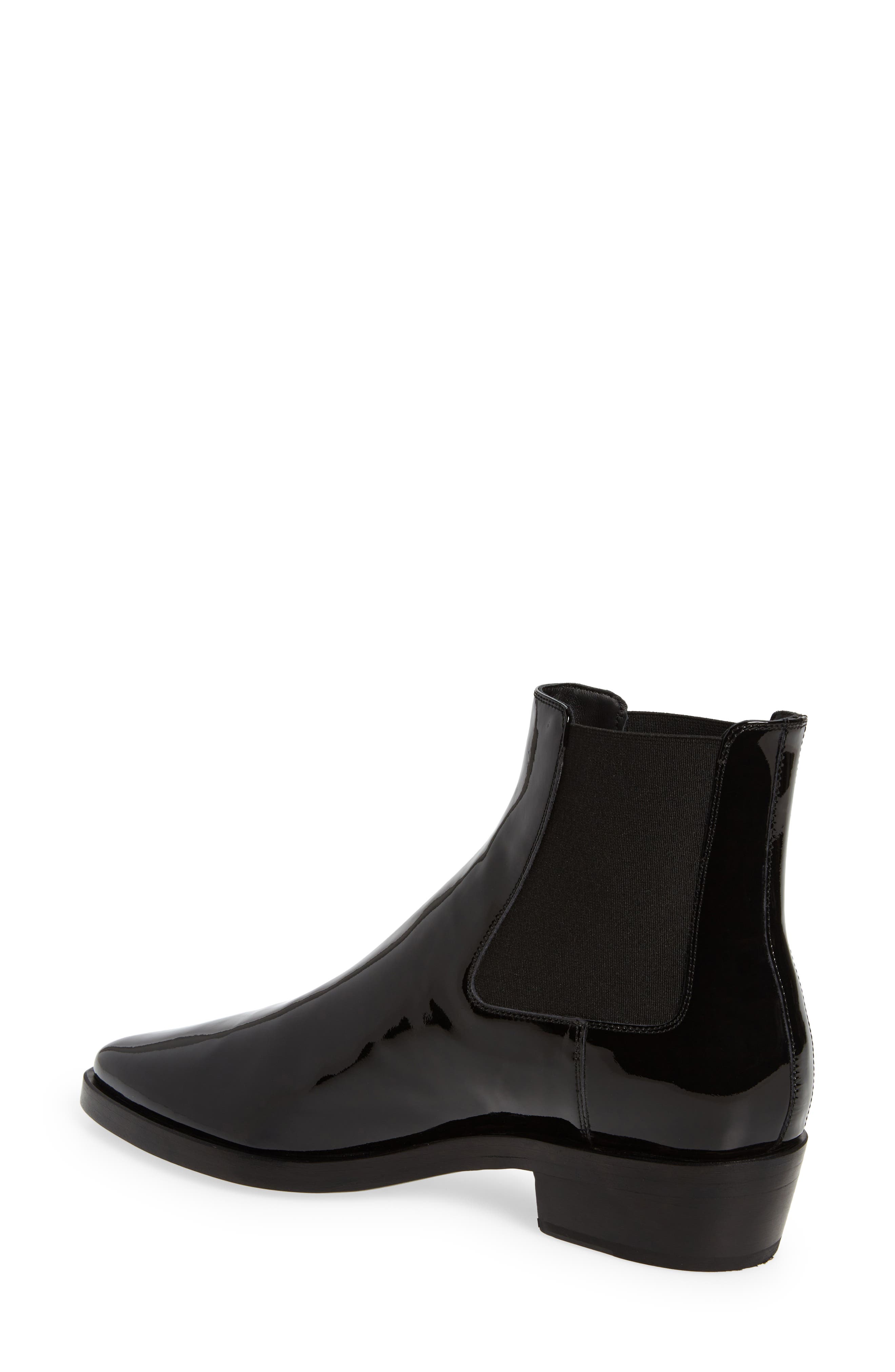 Fear of God Eternal Cowboy Pointed Toe Patent Chelsea Boot, Alternate, color, 