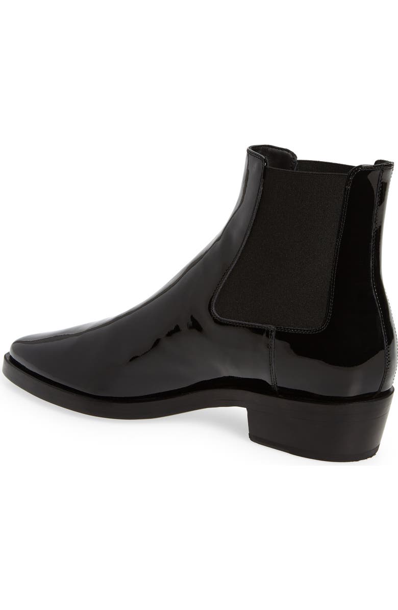 Fear of God Eternal Cowboy Pointed Toe Patent Chelsea Boot, Alternate, color,