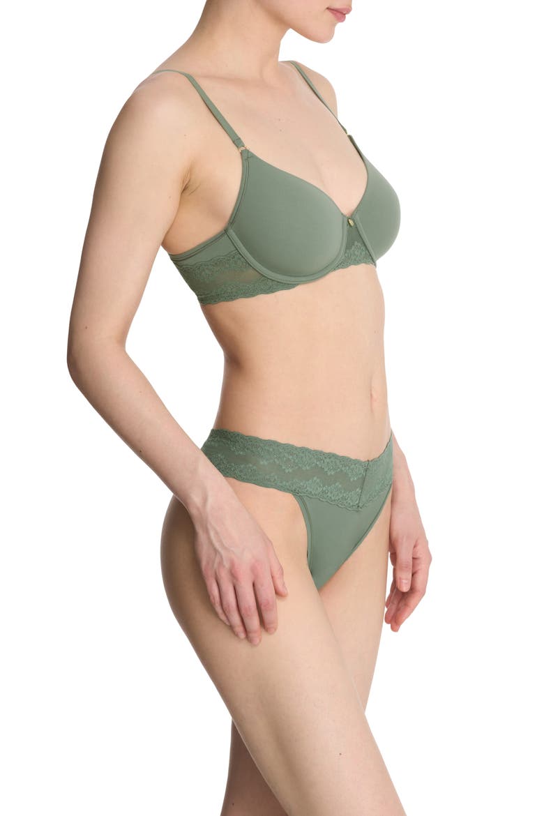 Bliss Perfection Thong, Alternate, color, OREGANO