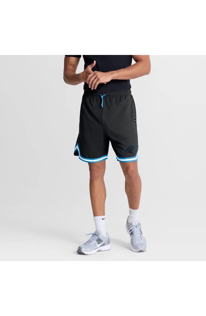 FANATICS Men's Fanatics Black Carolina Panthers Fearless Drive Shorts, Main, color, Black