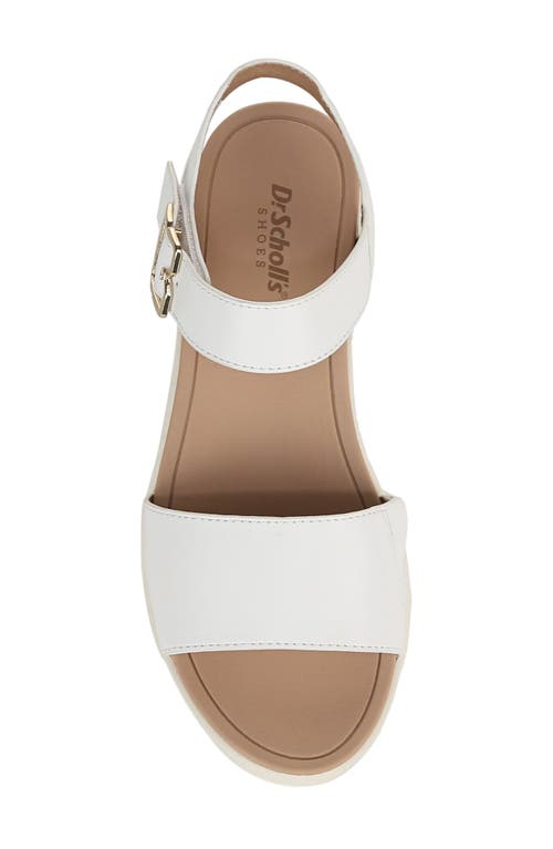 Shop Dr. Scholl's Time Off Sky Ankle Strap Platform Sandal