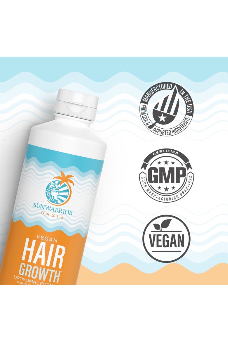 Vegan Hair Growth Liquid, Rosemary Citrus, 450ml Bottle, Alternate, color, No Color