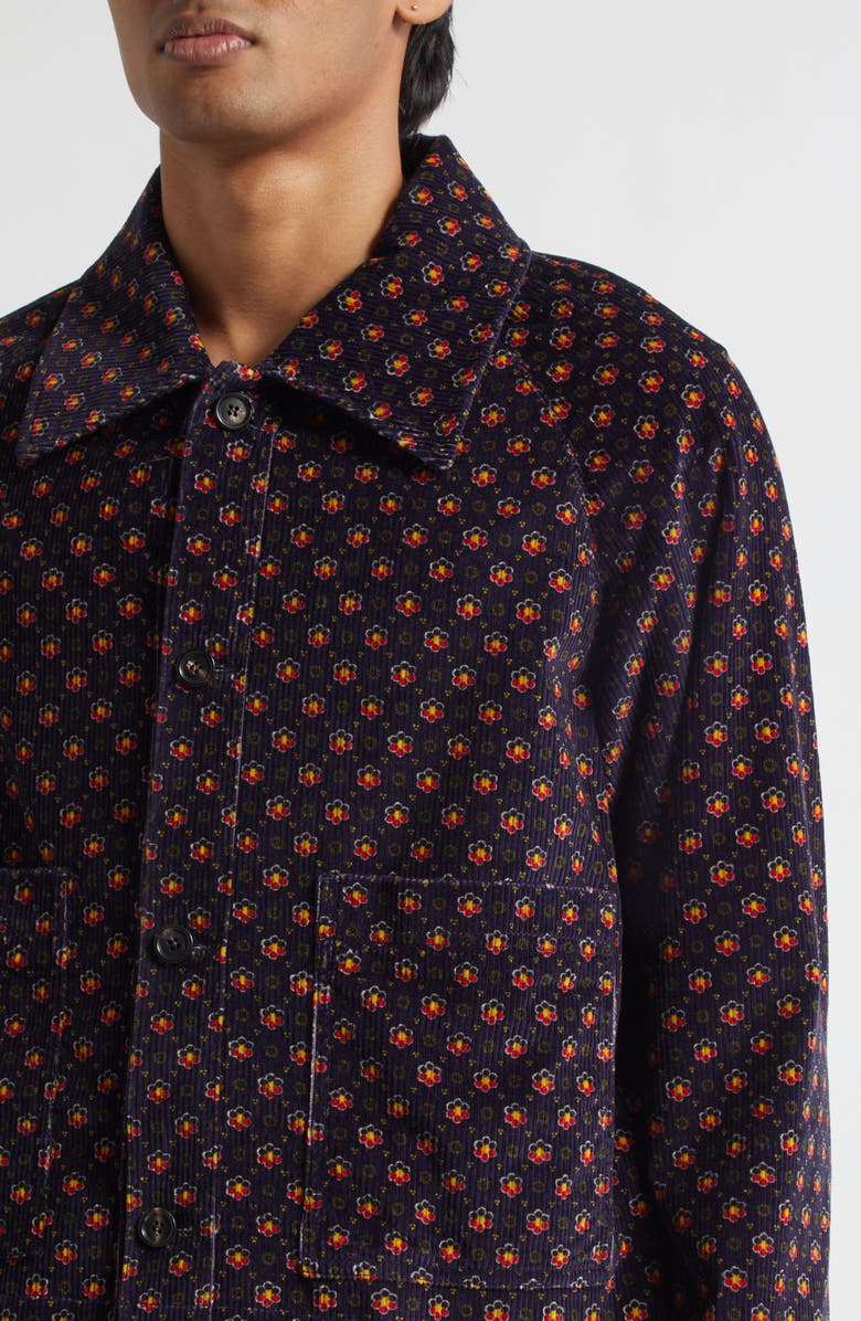 Bode McAllister Corduroy Jacket, Alternate, color, Purple