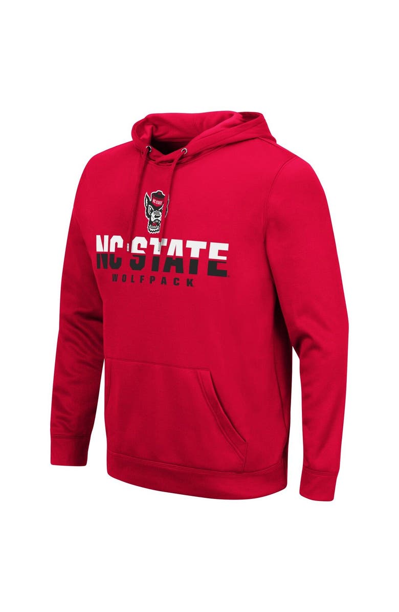 COLOSSEUM Men's Colosseum Red NC State Wolfpack Lantern Pullover Hoodie, Alternate, color, Red