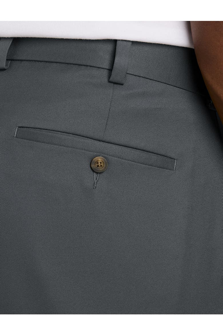 Big & Tall Microfiber Dress Pants, Alternate, color, DARK GREY