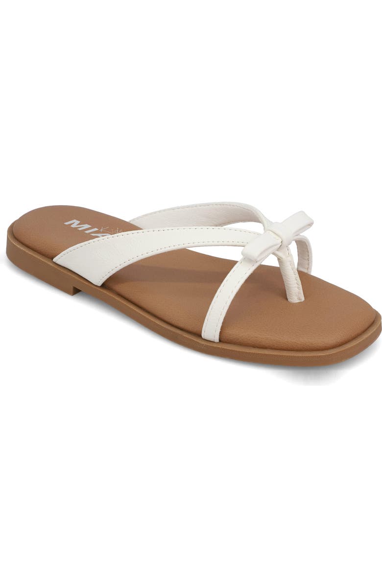 MIA Kids' Sirela Sandal, Main, color, White