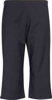 Paloma Wool Lumieti Pinstripe Side Zip Capri Pants