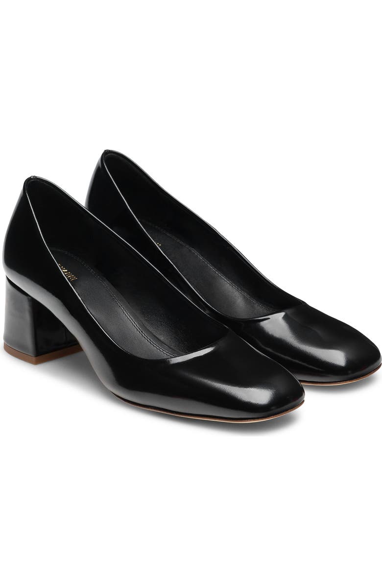 Magnanni Stasia Block Heel Pump, Main, color, Black