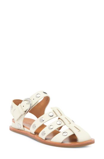 Rag & Bone Beau Fisherman Sandal In Antique White