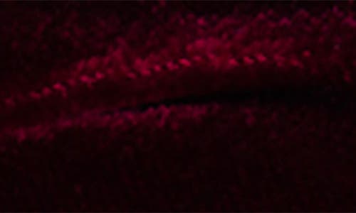 Alexandre De Paris Velvet Bow Barrette In Burgundy