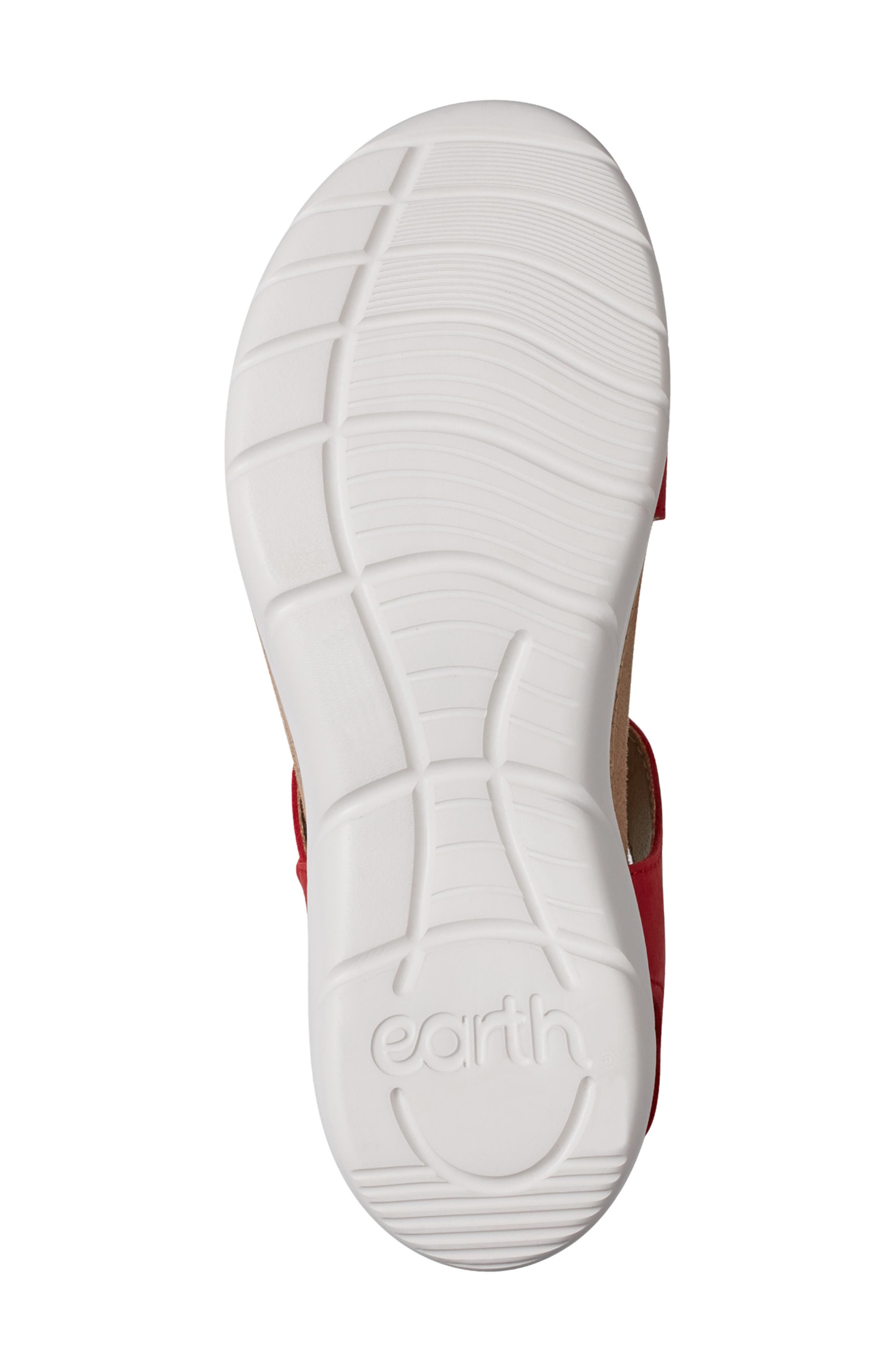 Earth<sup>®</sup> Roni Ankle Strap Sandal, Alternate, color, Medium Red
