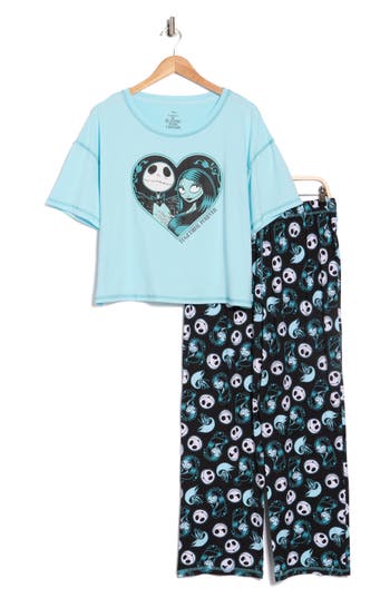 The Nightmare Before Christmas Pajamas In Blue