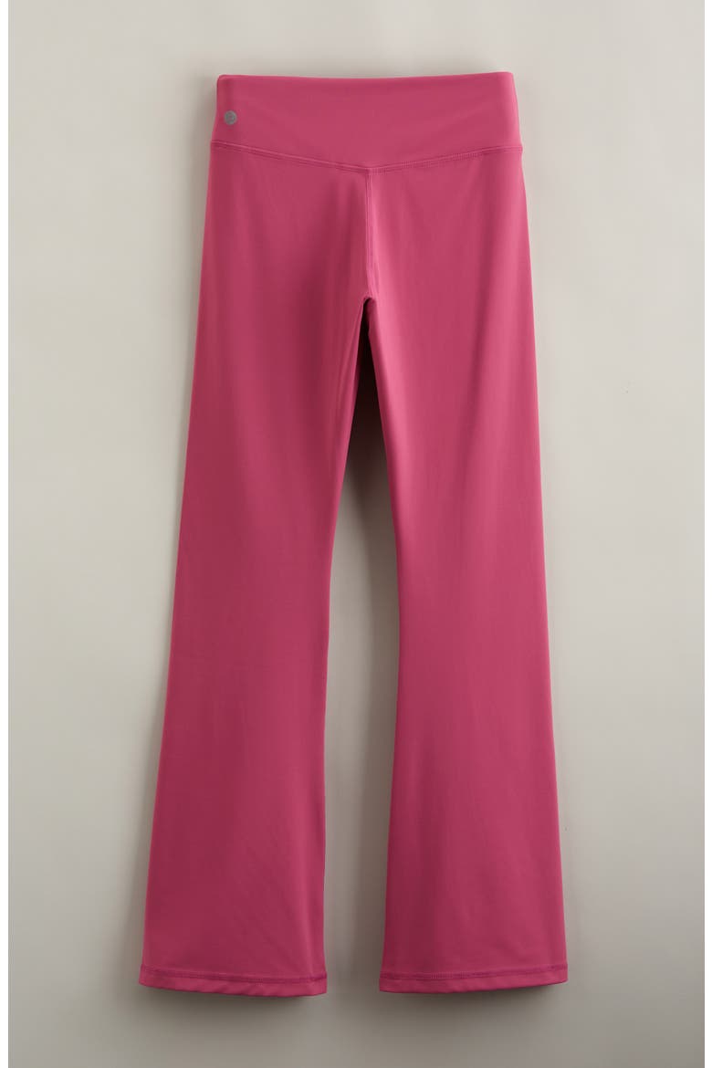 Kids' Live By Crossover High Waist Flare Leggings, Alternate, color, PURPLE SHERBERT