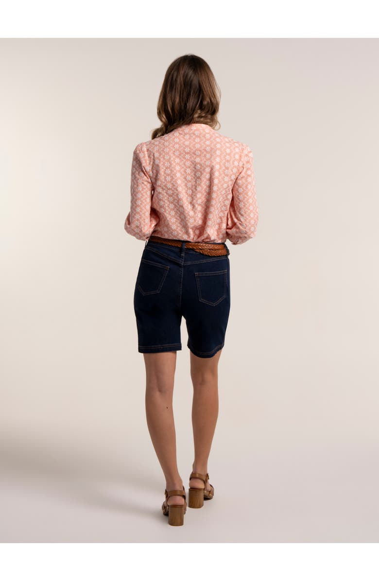 Brakeburn Fossil Blouse, Alternate, color, Coral