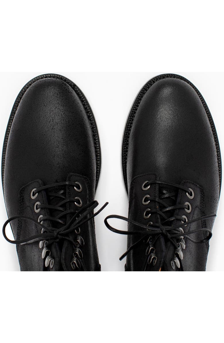 Grant Stone Nora Boot, Alternate, color, Black Waxed Commander