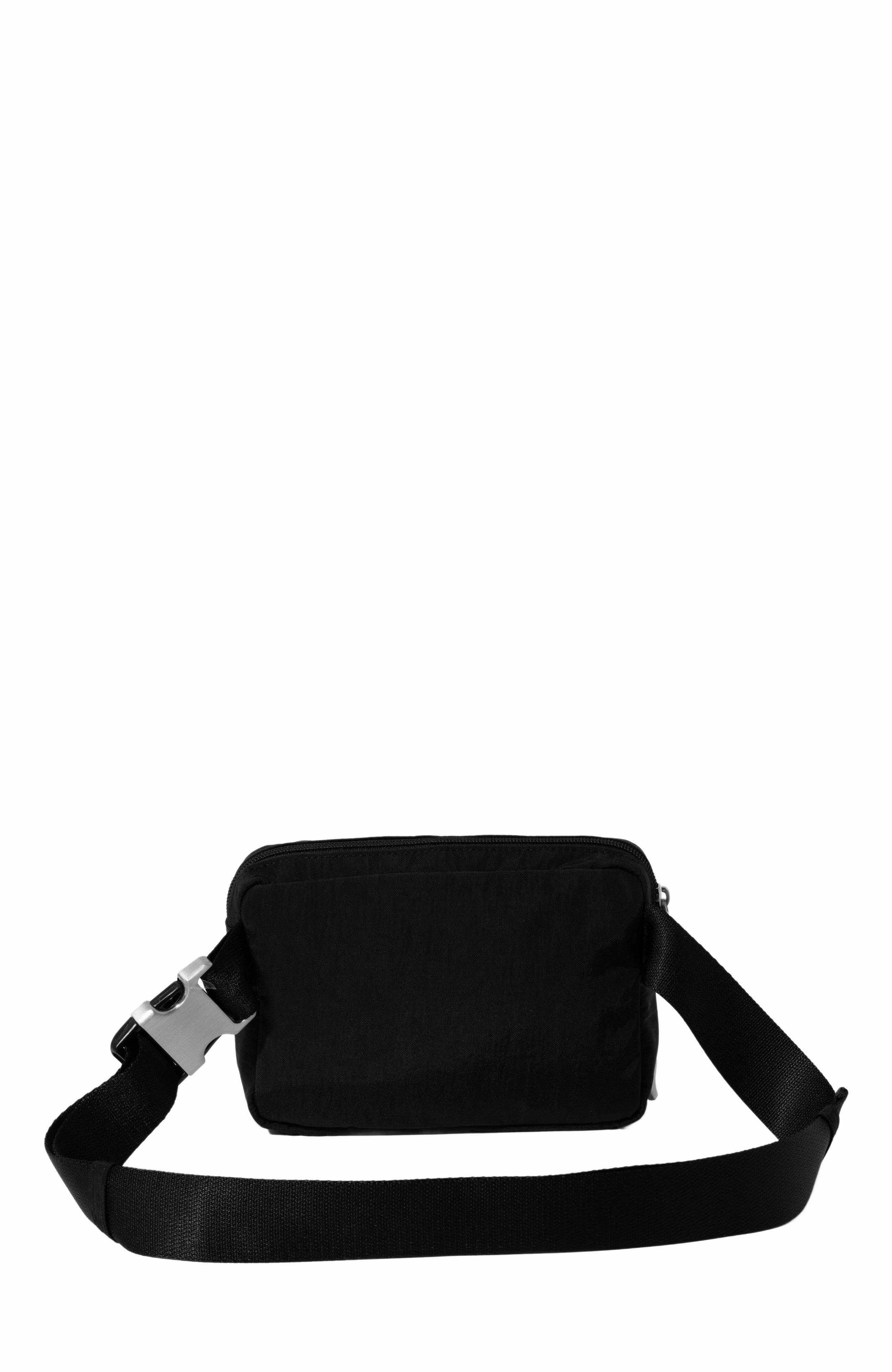 Coastal Flip Lock Sling Bag, Alternate, color, BLACK