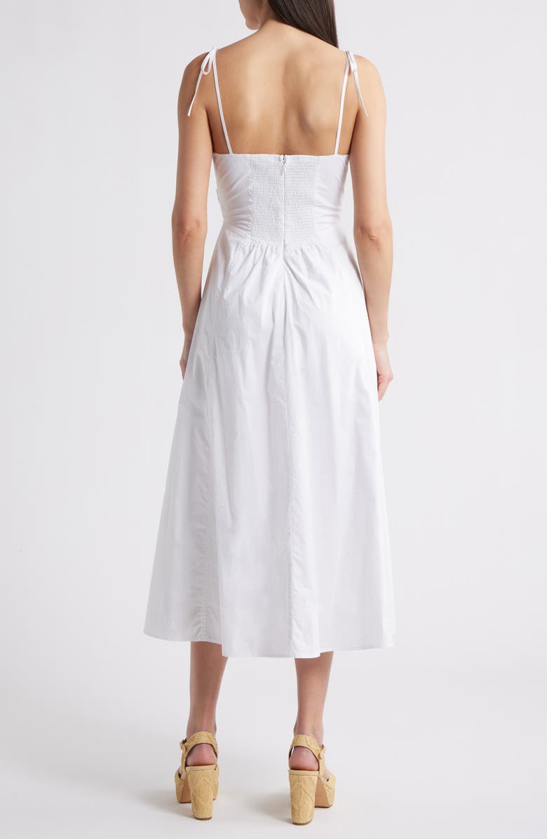 MOON RIVER A-Line Sundress, Alternate, color, White