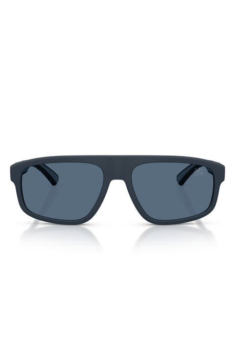 BE4501U 57mm Rectangle Sunglasses