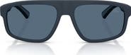 Burberry BE4501U 57mm Rectangle Sunglasses