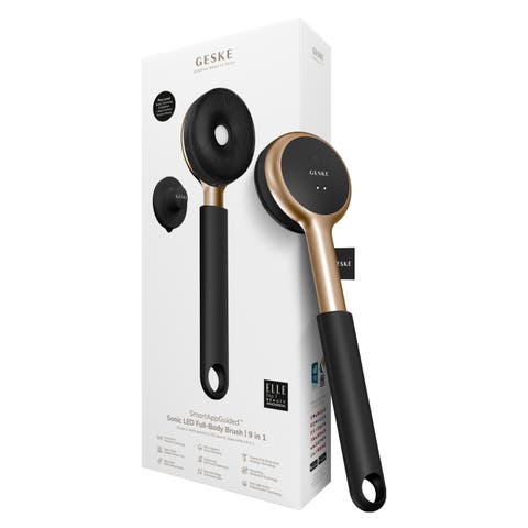 SmartAppGuided Sonic LED Full-Body Brush & Intensive Exfoliator | 9 in 1