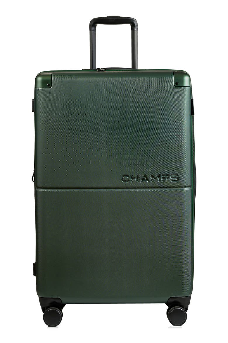 Earth 3-Piece Wheeled Luggage Set, Alternate, color, GREEN