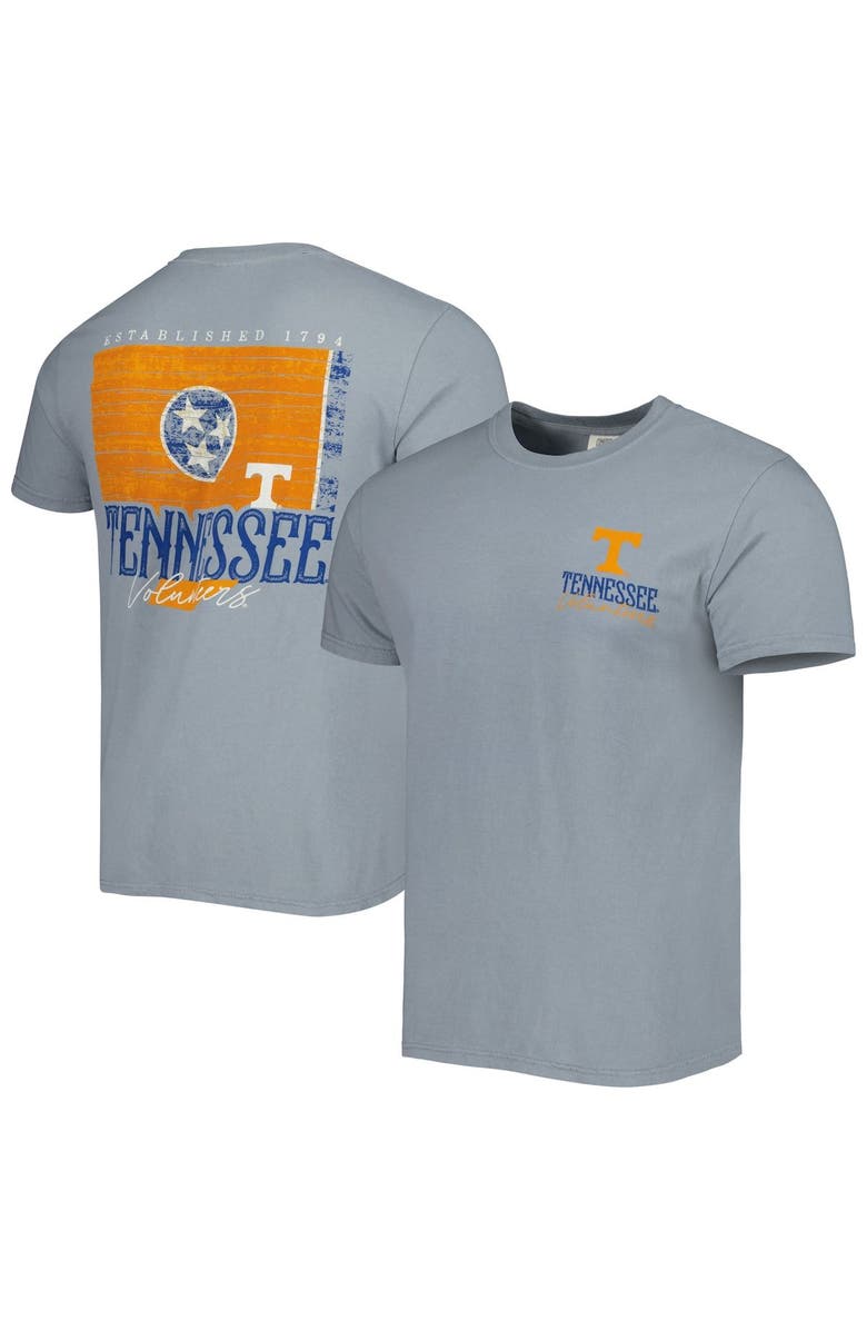 IMAGE ONE Men's Charcoal Tennessee Volunteers Hyperlocal T-Shirt, Main, color, Charcoal