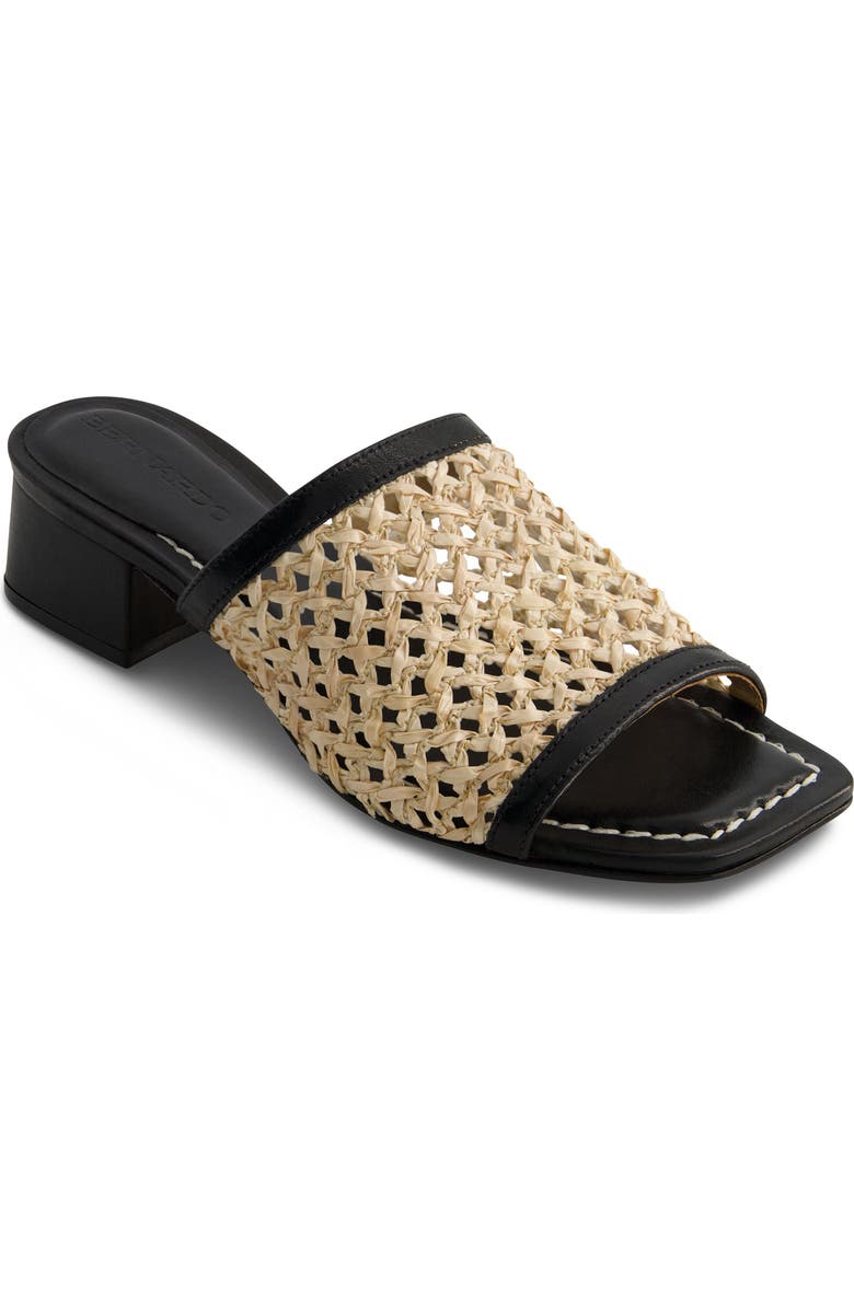Bernardo Footwear Jenne Raffia Sandal, Alternate, color,