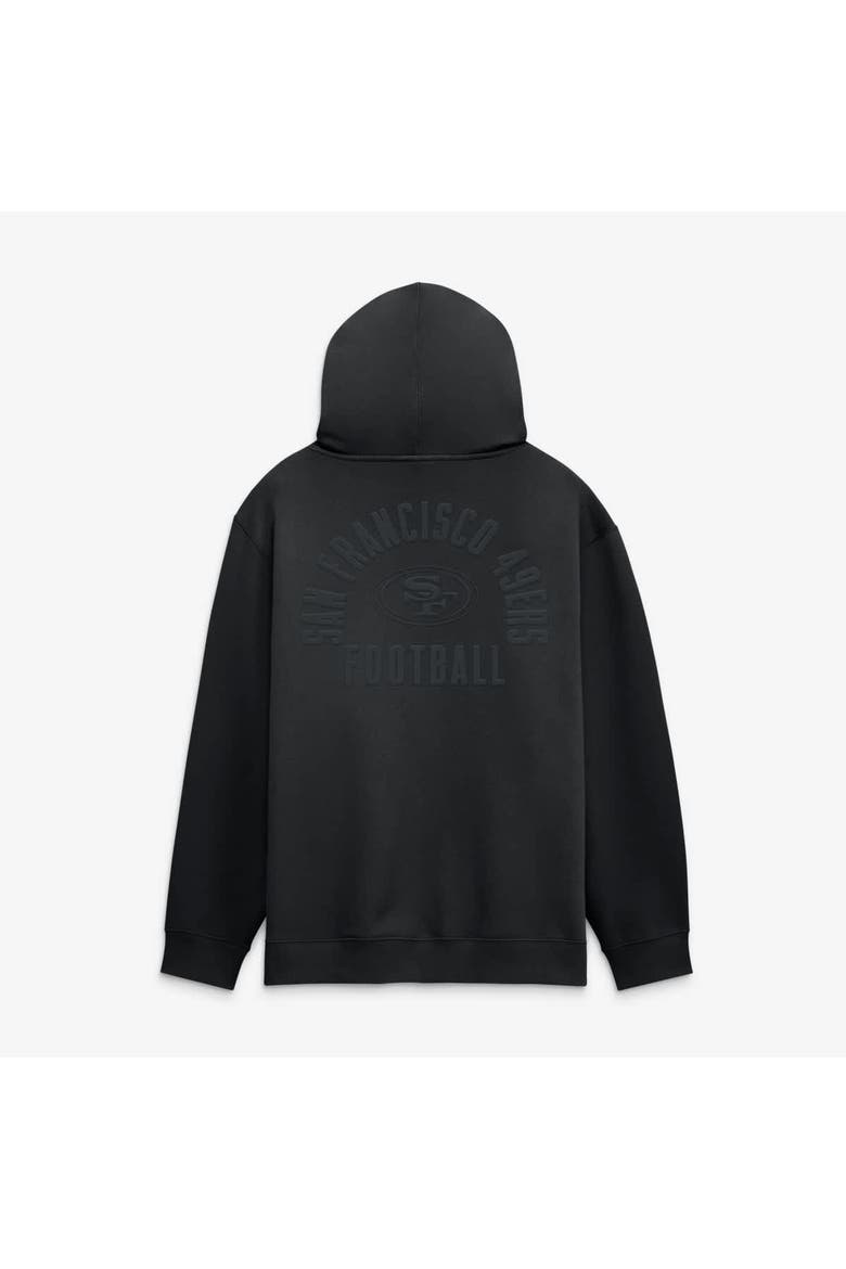 Men's Fanatics San Francisco 49ers Black Out Hoodie, Alternate, color, Black