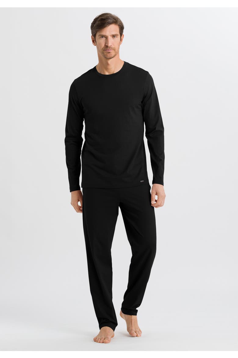 Night And Day Cotton Drawstring Pants, Alternate, color, Black