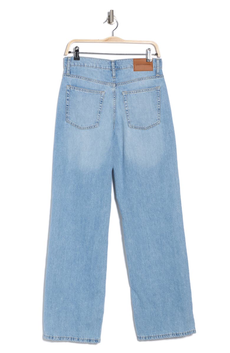 Lucky Brand High Waist Wide Leg Jeans, Alternate, color, Locals Only