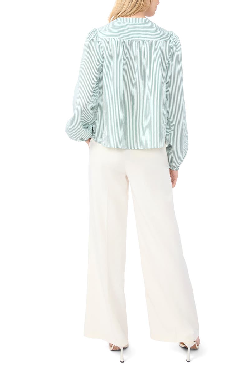 Ted Baker Brooke Stripe Top, Alternate, color, Fairway