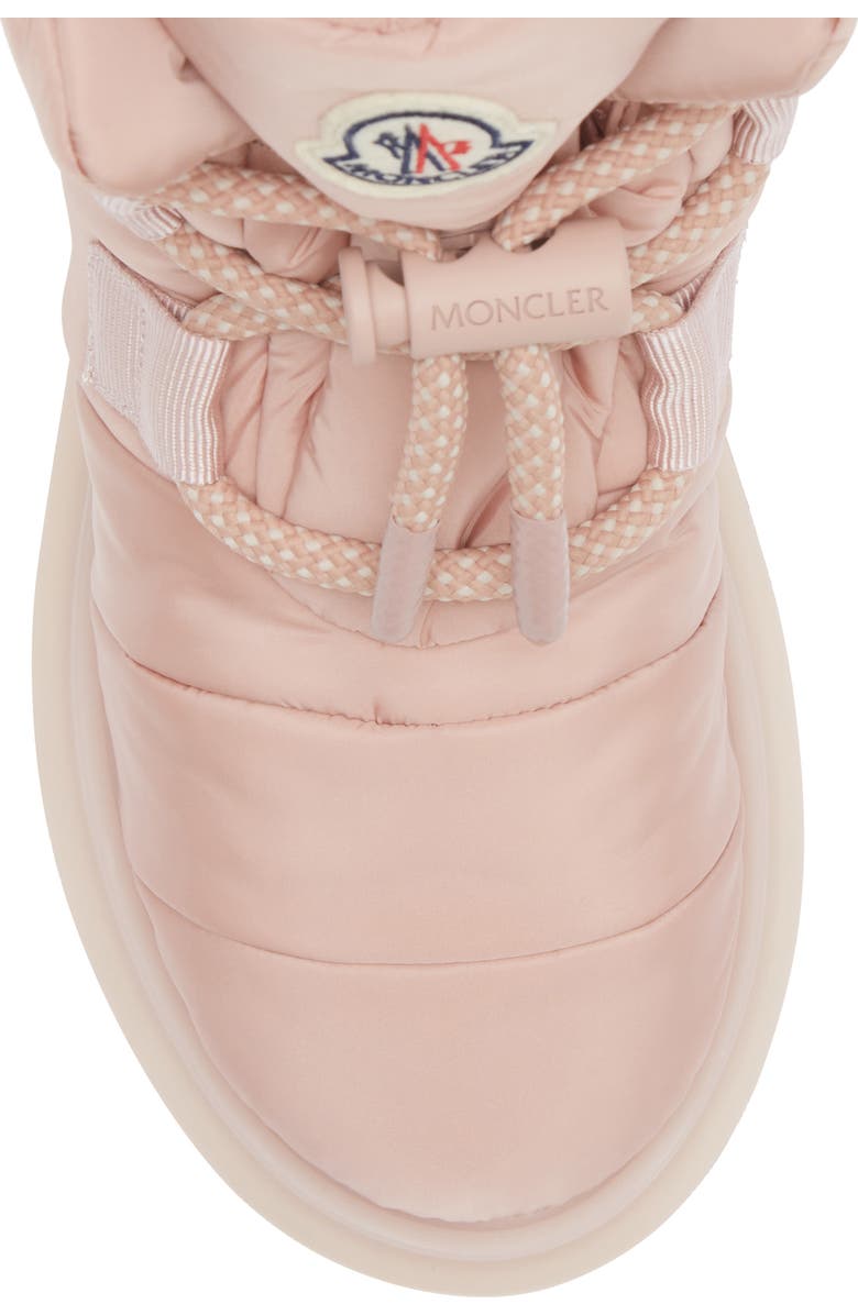 Moncler Gaia Pull Snow Boot, Alternate, color, Misty Rose