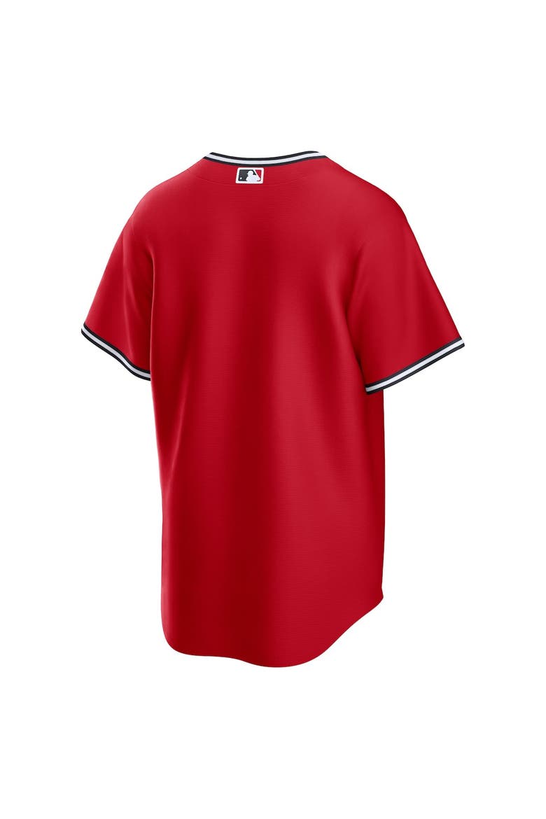 Men's Nike  Red Cleveland Guardians Replica 2.0 Alternate Jersey, Alternate, color, Red
