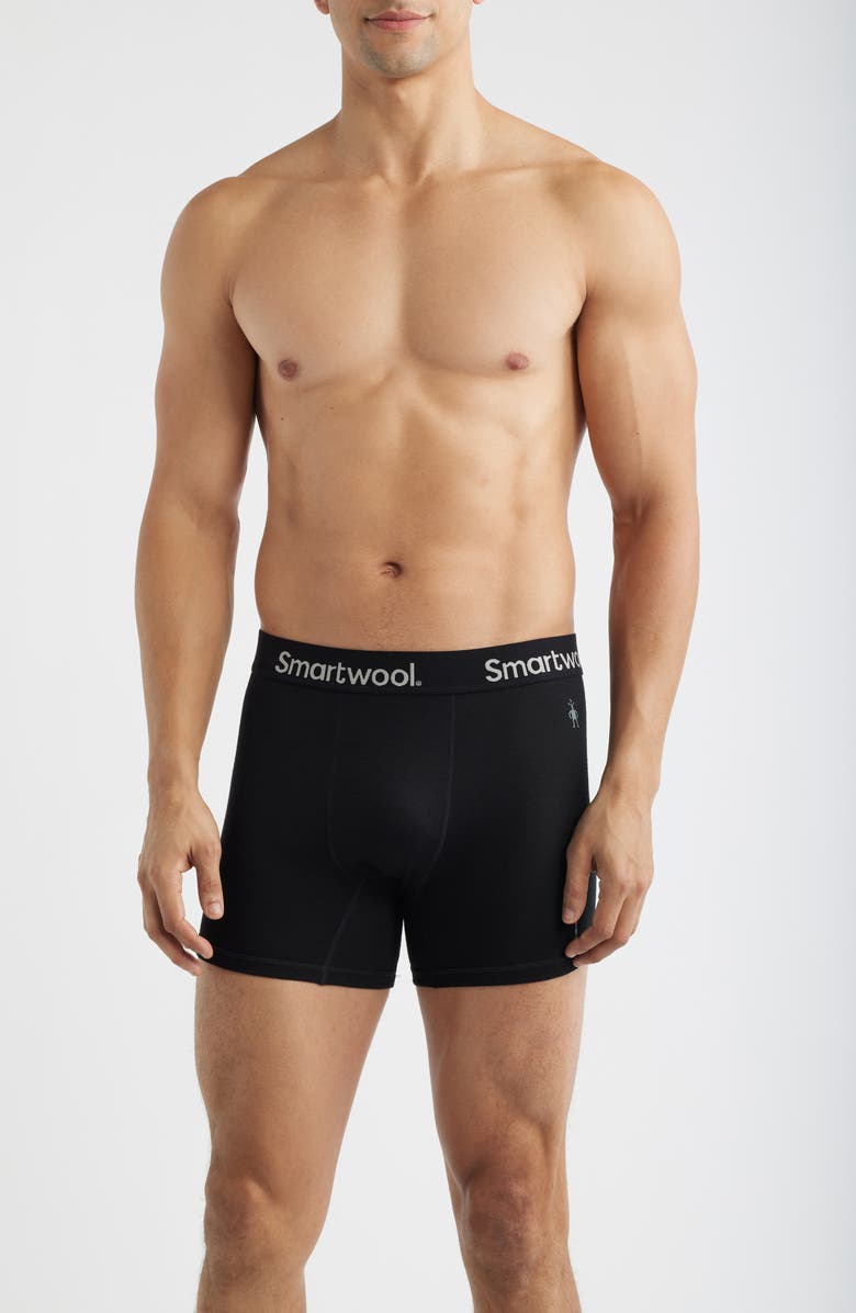 Smartwool Active Boxer Briefs, Main, color, Black