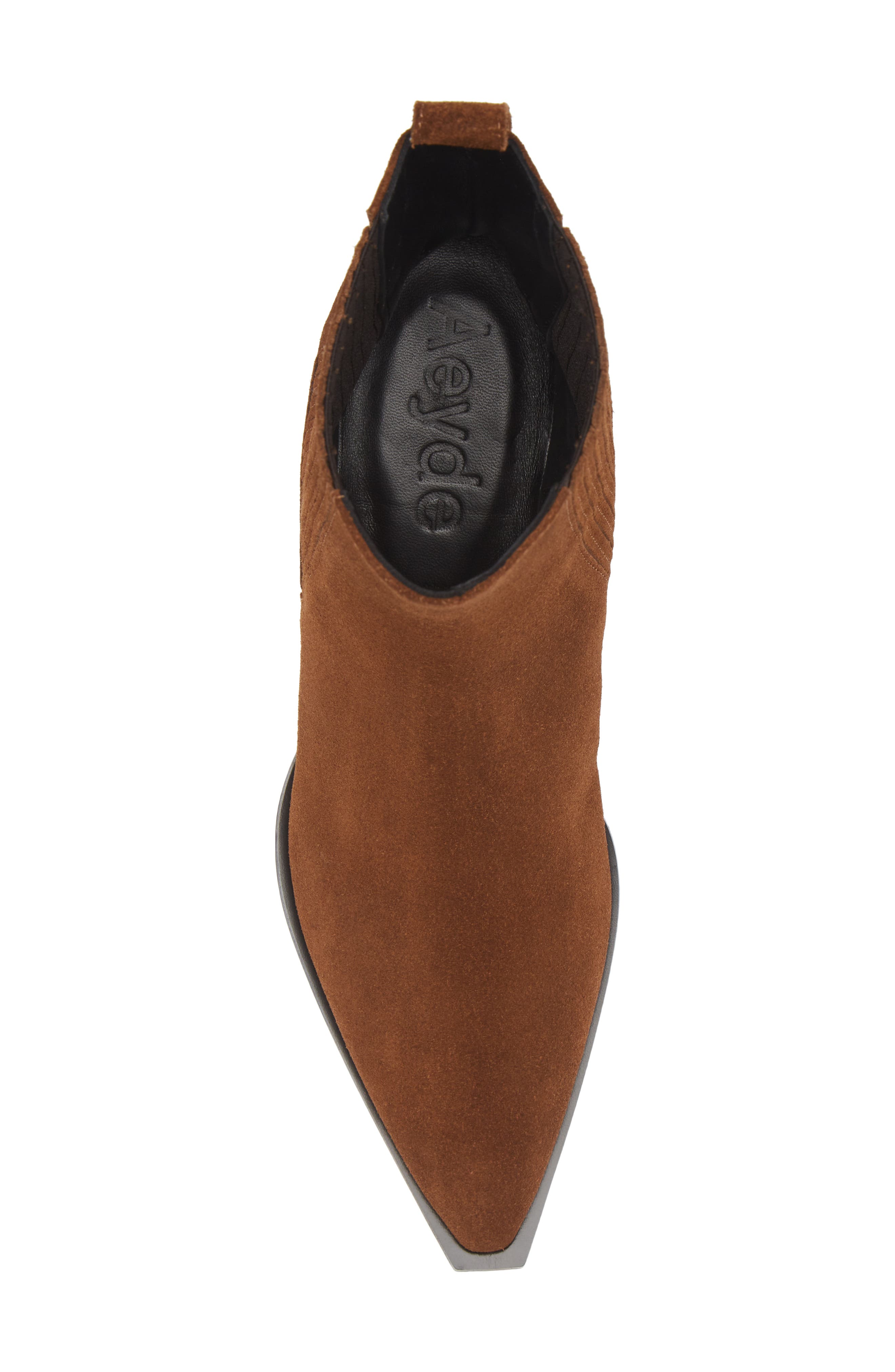 aeyde Belinda Pointed Toe Bootie, Alternate, color, 