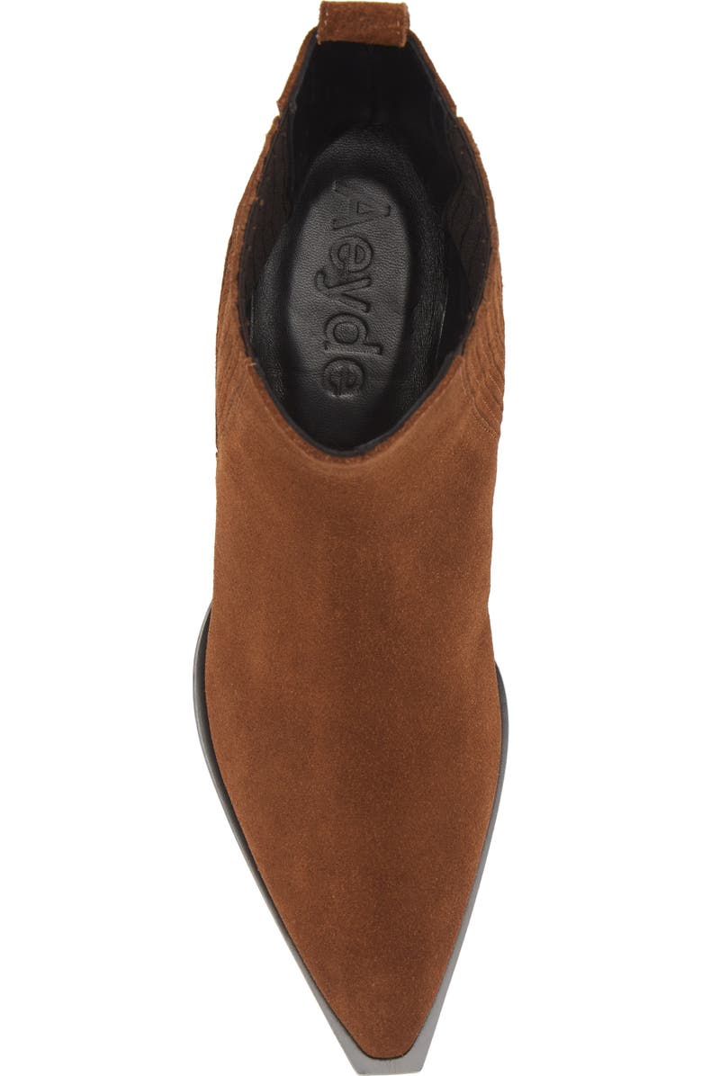 aeyde Belinda Pointed Toe Bootie, Alternate, color,