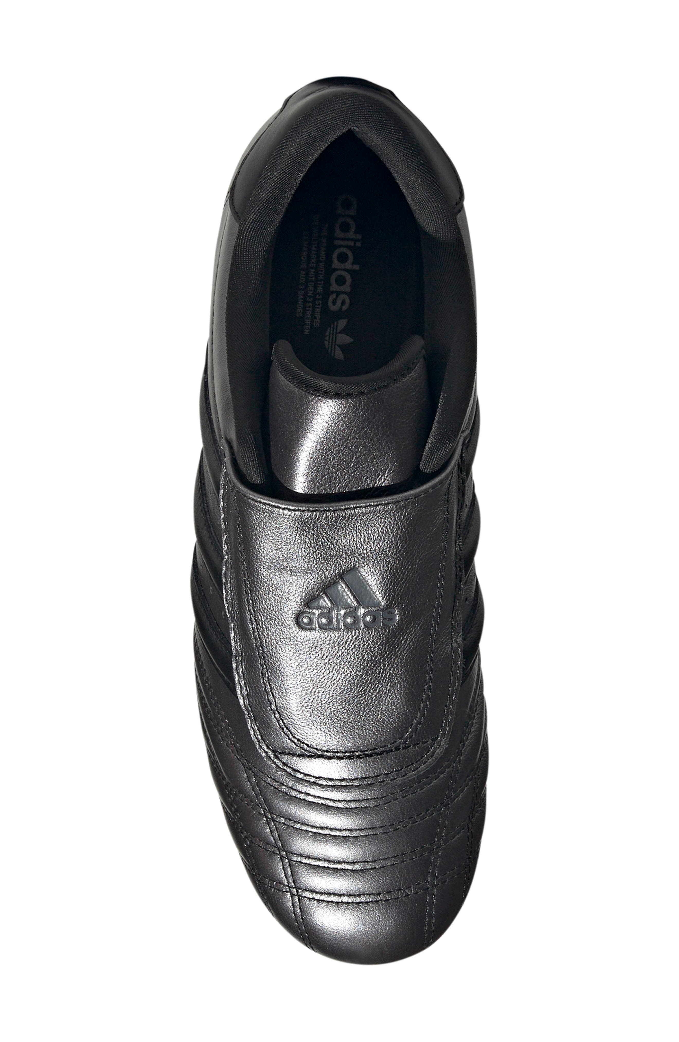 adidas Taekwondo Shoe, Alternate, color, Black/ Grey/ Black