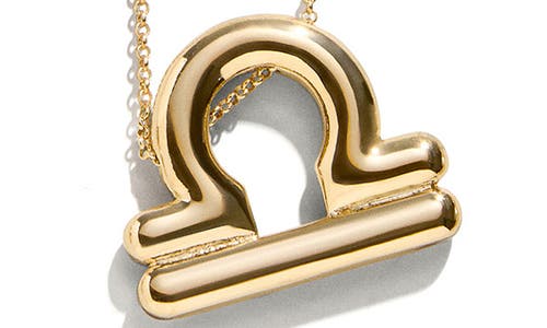 Baublebar Zodiac Pendant Necklace In Libra