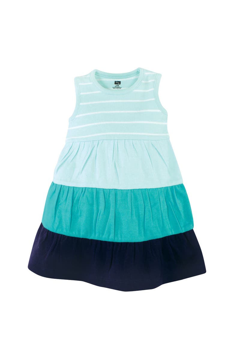 Hudson Baby 2Pk Dress, Alternate, color, Leopard Coral Mint