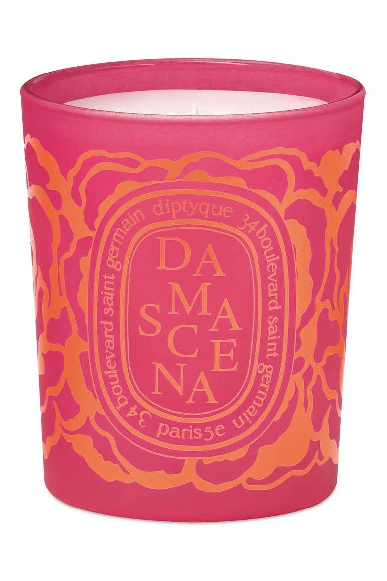 Roses Damascena Scented Candle (Limited Edition), Main, color, NO COLOR