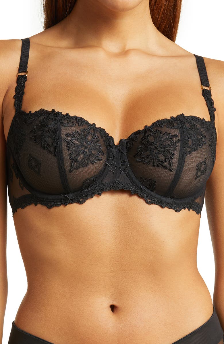 Chantelle Lingerie Champs-Élysées Underwire Demi Bra, Main, color,