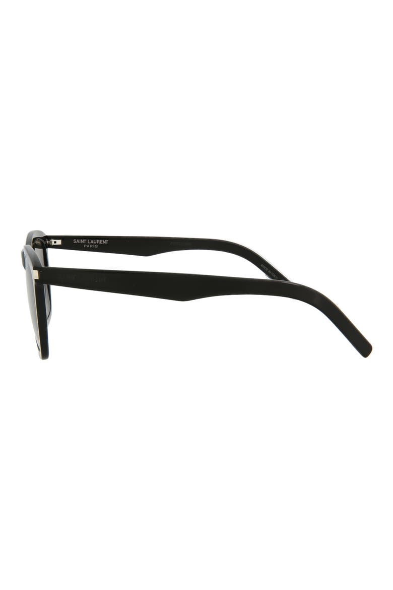52mm Square Sunglasses, Alternate, color, BLACK BLACK GREY
