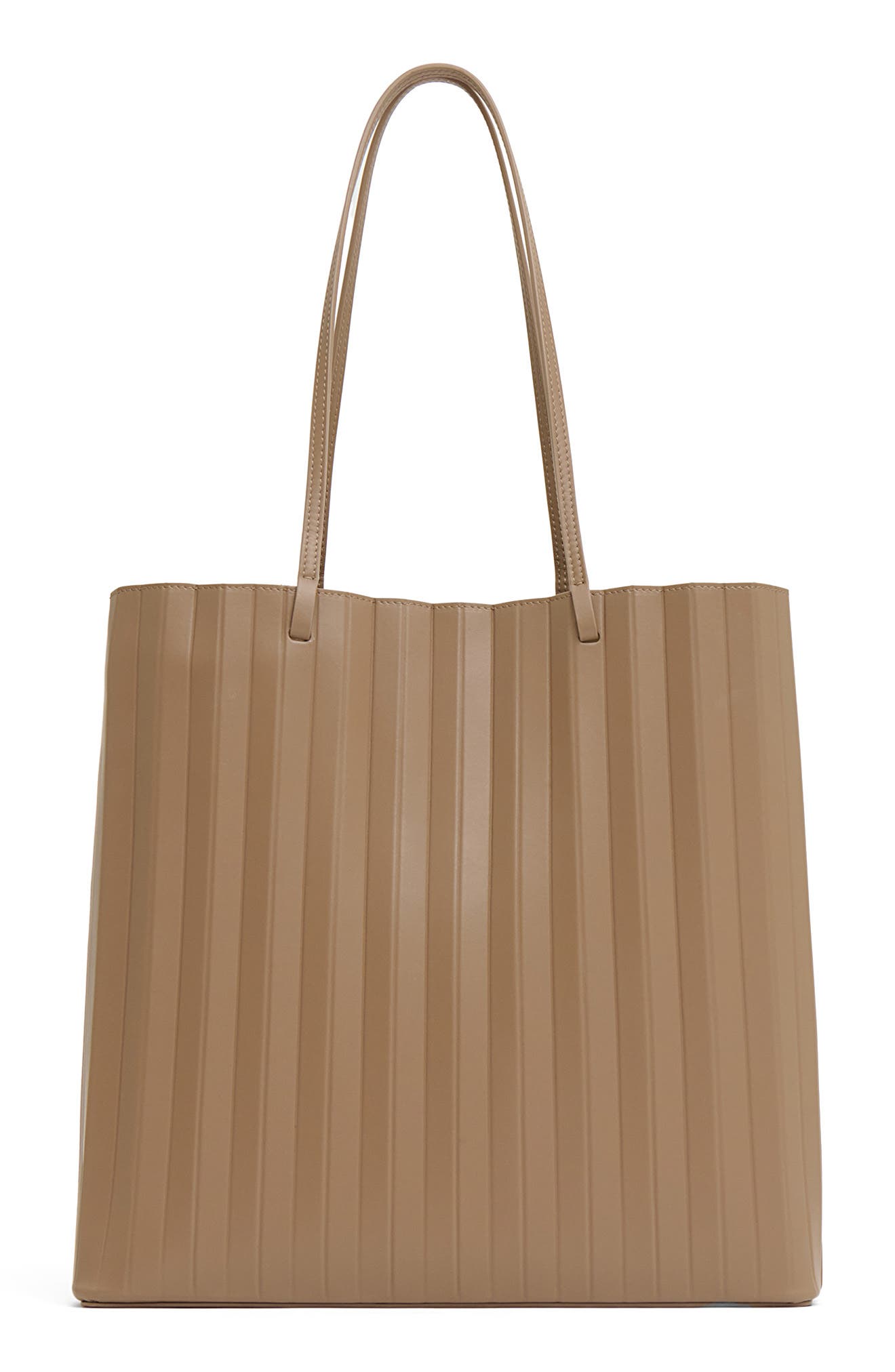 Large Filo Pleated Tote, Main, color, ANISE/ ANISE
