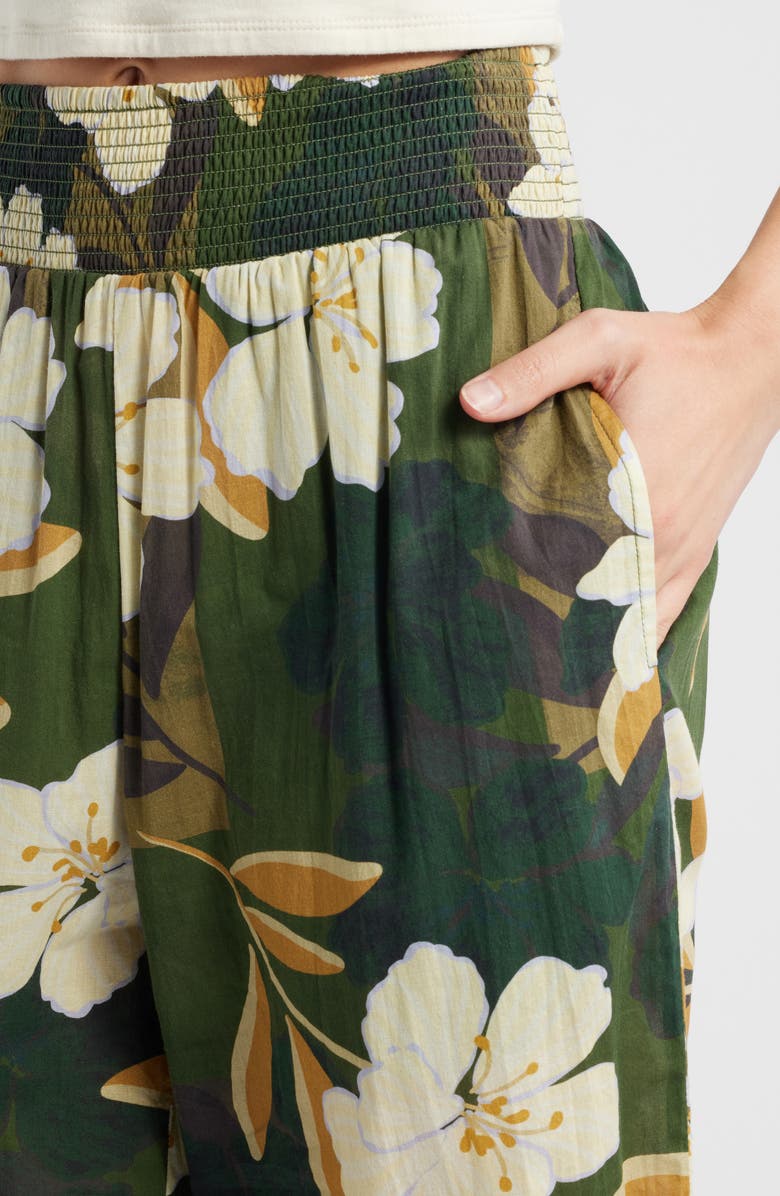 Rails Brendon Floral Wide Leg Cotton Pants, Alternate, color,