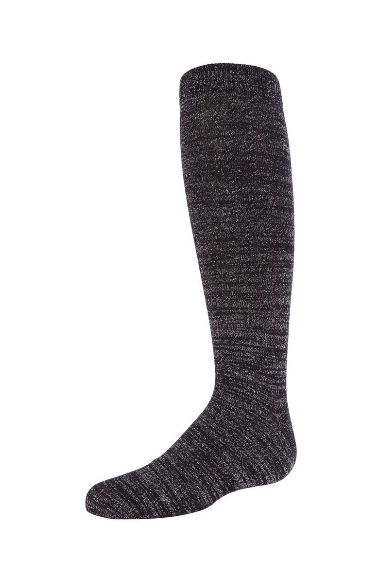 MeMoi She Shimmers Knee Socks, Main, color, Black