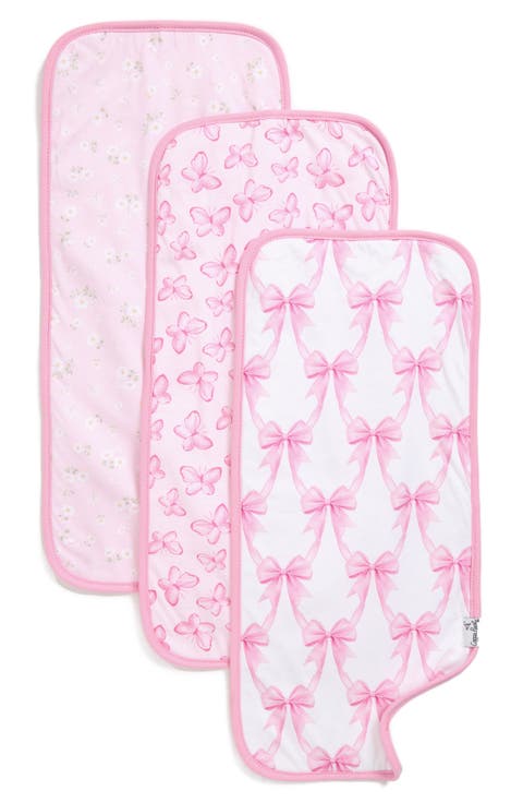 Bow My Gosh Assorted 3-Pack Burp Cloths (Baby)