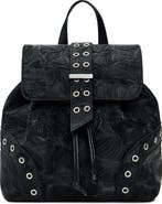 Desigual Mini Faux Leather Backpack