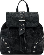 Desigual Mini Faux Leather Backpack
